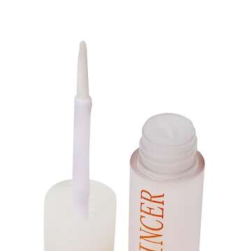 Bodermincer DIY at Home Lash Glue Cluster Lash Glue Clear Lash Bond Mild Waterproof Eyelash Glue Long Lasting (Black)
