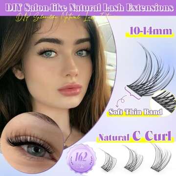 ALICE Wispy Lash Clusters Kit for Glamorous Lashes