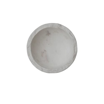 Bloomingville Marble Bowl with Raw Edge for Home Decor