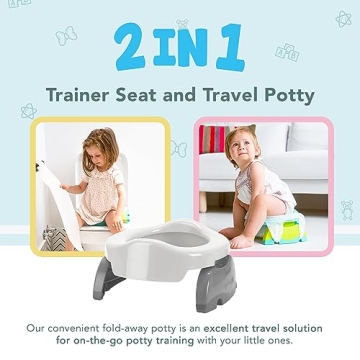 Potette Plus Travel Potty - Portable Toddler Solution