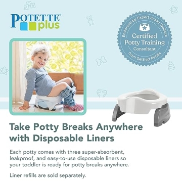 Potette Plus Travel Potty - Portable Toddler Solution