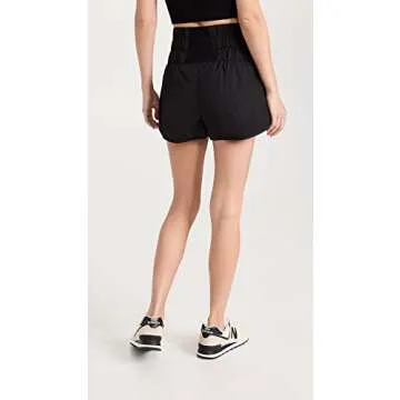 FP Movement Women's The Way Home Shorts, Black, S