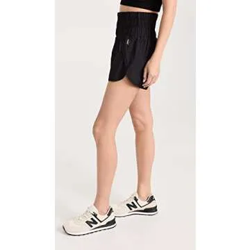 FP Movement Women's The Way Home Shorts, Black, S