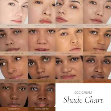 CLE Cosmetics CCC Cream (Neutral Light 103 / SPF 50) - Color Correcting CC Cream with Sunscreen - Lightweight, Hydrating, Light to Medium Coverage Foundation - BB & CC Cream Hybrid - 1 fl oz