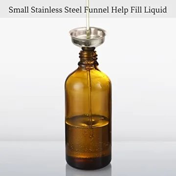 AOZITA 4 Pack 4 oz Dropper Bottles - Essential Oils & More