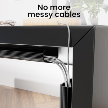 EVEO Cable Management Kit - Organize Wires Under Desk