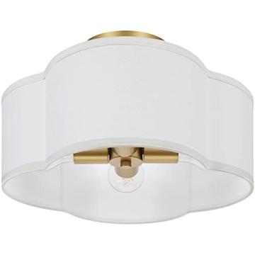 Elegant 4-Light Semi Flush Mount Ceiling Light for Home