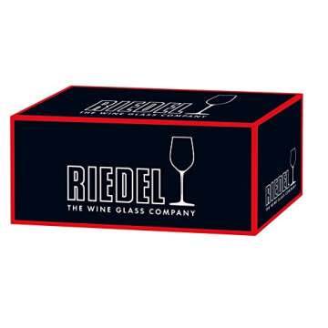 Riedel Fatto A Mano Champagne Wine Glass, Black/White