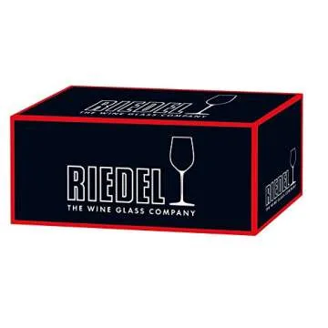 Riedel Fatto A Mano Champagne Wine Glass, Black/White