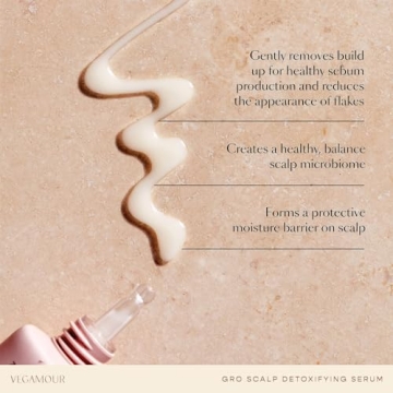 VEGAMOUR GRO Scalp Detox Serum - Zinc PCA for Healthier Hair