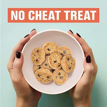 SuperFat Cookies Keto Snack Low Carb Food Cookies- Chocolate Chip 3 Pack - Gluten Free Dessert Sweets with No Sugar Added for Paleo Healthy Diabetic Diets