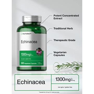 Boost Immunity with Horbäach Echinacea Extract Capsules
