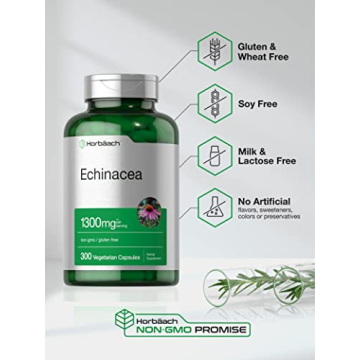 Boost Immunity with Horbäach Echinacea Extract Capsules