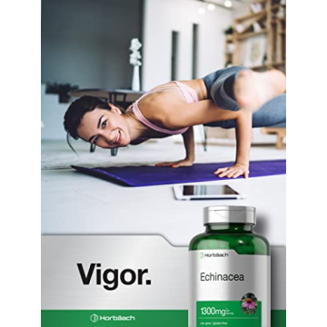 Boost Immunity with Horbäach Echinacea Extract Capsules