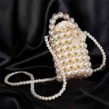 Elegant Grandxii Pearl Clutch Purse for Stylish Women