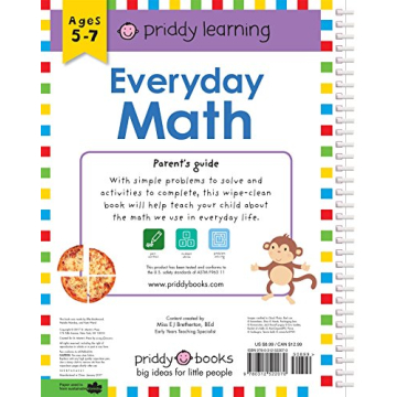 Wipe Clean Workbook for Kids: Fun Learning Math Activities