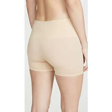 Yummie Women's Ultralight Seamless Shapewear Short, Frappe