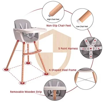 Tiny Dreny Convertible Baby Chair | Stylish & Functional