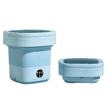 Portable Washing Machine: Mini Washer for Deep Cleaning (11L, Foldable Design)