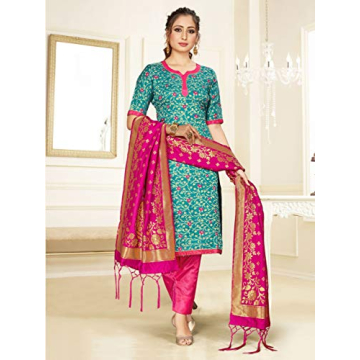 Elina Fashion Women's Readymade Salwar Kameez Suit