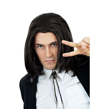 ALLAURA Assassin Wick Wig - 90s Men's Keanu Costume Wig