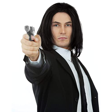 Assassin Wick Wig - Keanu Costume for Men