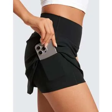 Buy CRZ YOGA High Waisted Butterluxe Skorts for Women