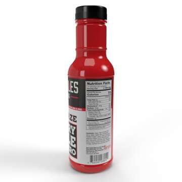 Heath Riles Cherry Apple Habanero BBQ Glaze - Premium Sweet and Spicy BBQ Sauce