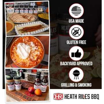 Heath Riles Cherry Apple Habanero BBQ Glaze - Sweet & Spicy