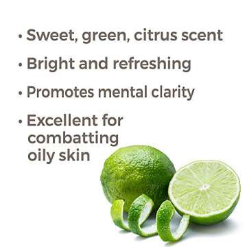 Plant Therapy Lime Steam Distilled Essential Oil 10 mL (1/3 oz) 100% Pure, Undiluted, Therapeutic Grade