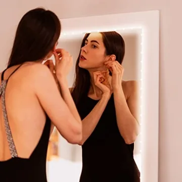 Phopollo 50ft Dimmable LED Strip Lights 6500K Daylight White