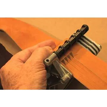 Tandy Leather Table Top Lace Cutter For Fringe Braiding Strip Belts and Lace