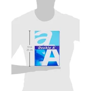Double A Printing Paper A4 - 500 Sheets - 80GSM- Dimensions 8.3" x 11.7" - White