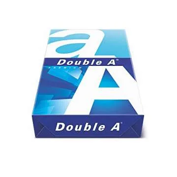 Double A Printing Paper A4 - 500 Sheets - 80GSM- Dimensions 8.3" x 11.7" - White