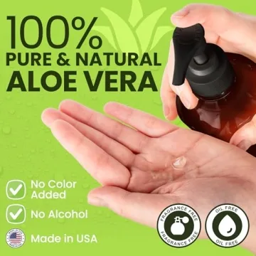 Honeyskin Soothing Aloe Vera Gel for Summer Relief