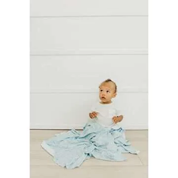 Copper Pearl Baby Swaddle Blanket - Premium Knit Baby Blanket, Large Soft Stretchy Receiving Blankets for Baby Boy and Girl, Swaddles for Newborn, Infant, and Toddler (Lennon)