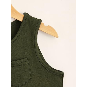 Floerns Boys 3-Pack Sleeveless Tank Tops Soft Stretchy Blue