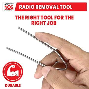 AFA Tooling Radio Removal Tool Kit | Works for Ford, Audi. VW, Mercedes and More - Car and Truck Ste...