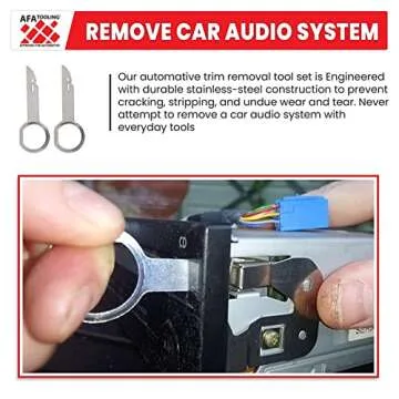 AFA Tooling Radio Removal Tool Kit for Ford, Audi, VW