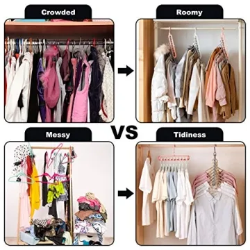Space Saving Closet Hangers - Maximize Wardrobe Space