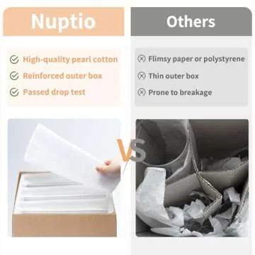 NUPTIO Hurricane Candle Holder for Wedding: 2.5 x 12 inches Ribbed Glass Shade for Candlestick - Bulk Decorative Bottomless Cylinder Taper Candle Cover for Outdoor Table Centerpiece