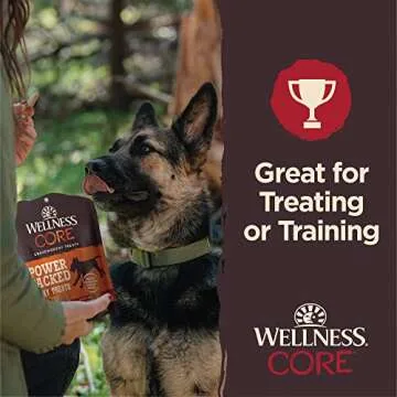 Grain-Free Wellness CORE Dog Treats, Made in USA