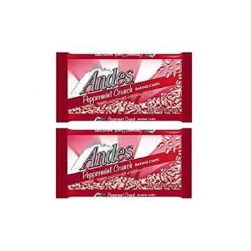 Andes Peppermint Crunch Baking Chips - 10oz Dual Pack for Holiday Baking