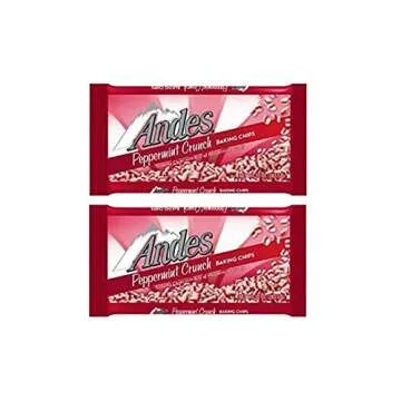 Andes Peppermint Crunch Baking Chips - 10oz Dual Pack for Holiday Baking