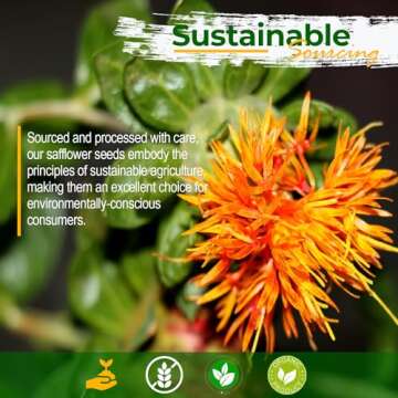 Old Potters Safflower Seed for Wildlife Feeding 6 lbs