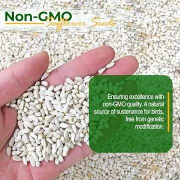 Old Potters Safflower Seed for Wildlife Feeding 6 lbs