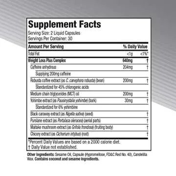 Hydroxycut Advanced - 60 Rapid-Release Liquid Capsules - Thermogenic Calorie Burn, Maximize Energy - for Women & Men