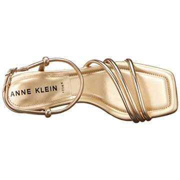 Anne Klein Women's JELYSSA Heeled Sandals in Gold