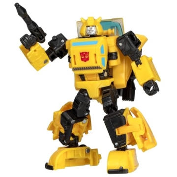 Transformers Legacy Deluxe Class Origin Bumblebee 5.5-inch Converting Action Figure, 8+