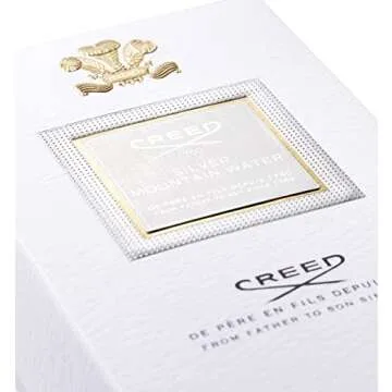 Creed Silver Mountain Water, Men's Luxury Cologne, Citrus, Fruity & Woody Fragrance, 100ML / 3.3 Fl Oz